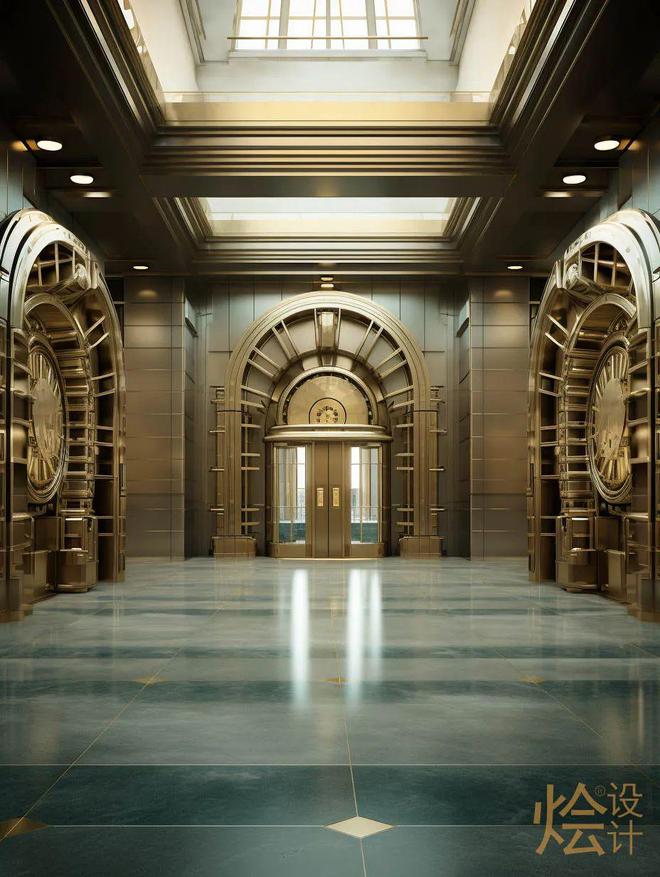 天博集团官网AIGC×菲茨杰拉德： 盖茨比与AI的漂亮舞会！Art Deco银行(图25)